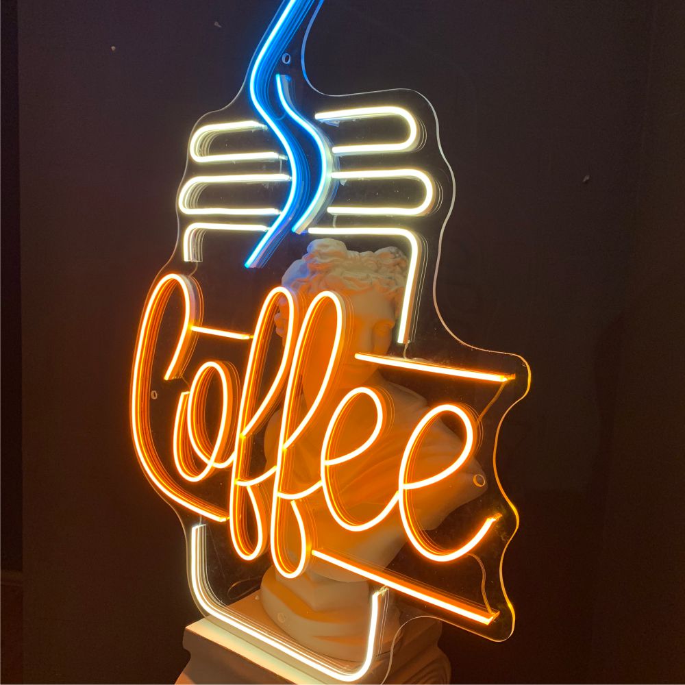 Coffee Cup Neon Sign - Maytrix