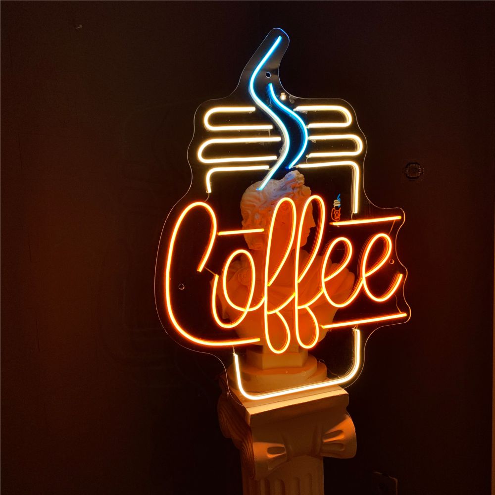 Coffee Cup Neon Sign - Maytrix