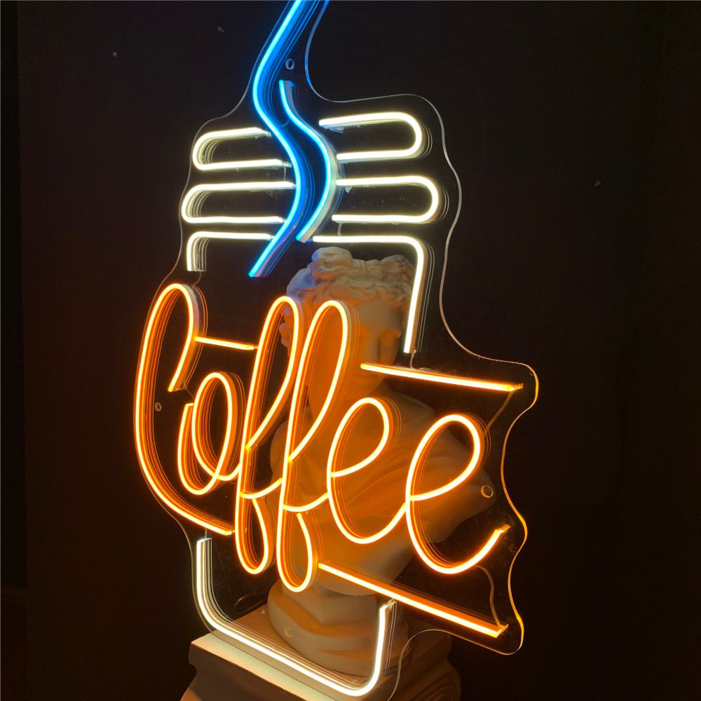 Coffee Cup Neon Sign - Maytrix