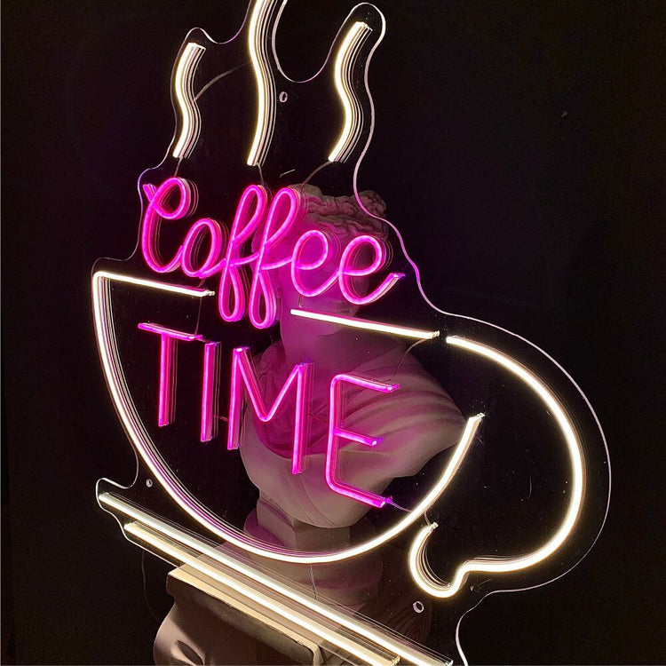 Coffee Time Neon Sign - Maytrix