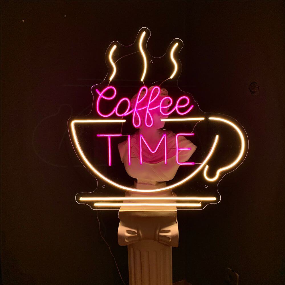 Coffee Time Neon Sign - Maytrix