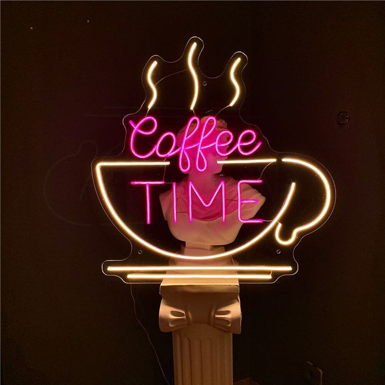 Coffee Time Neon Sign - Maytrix