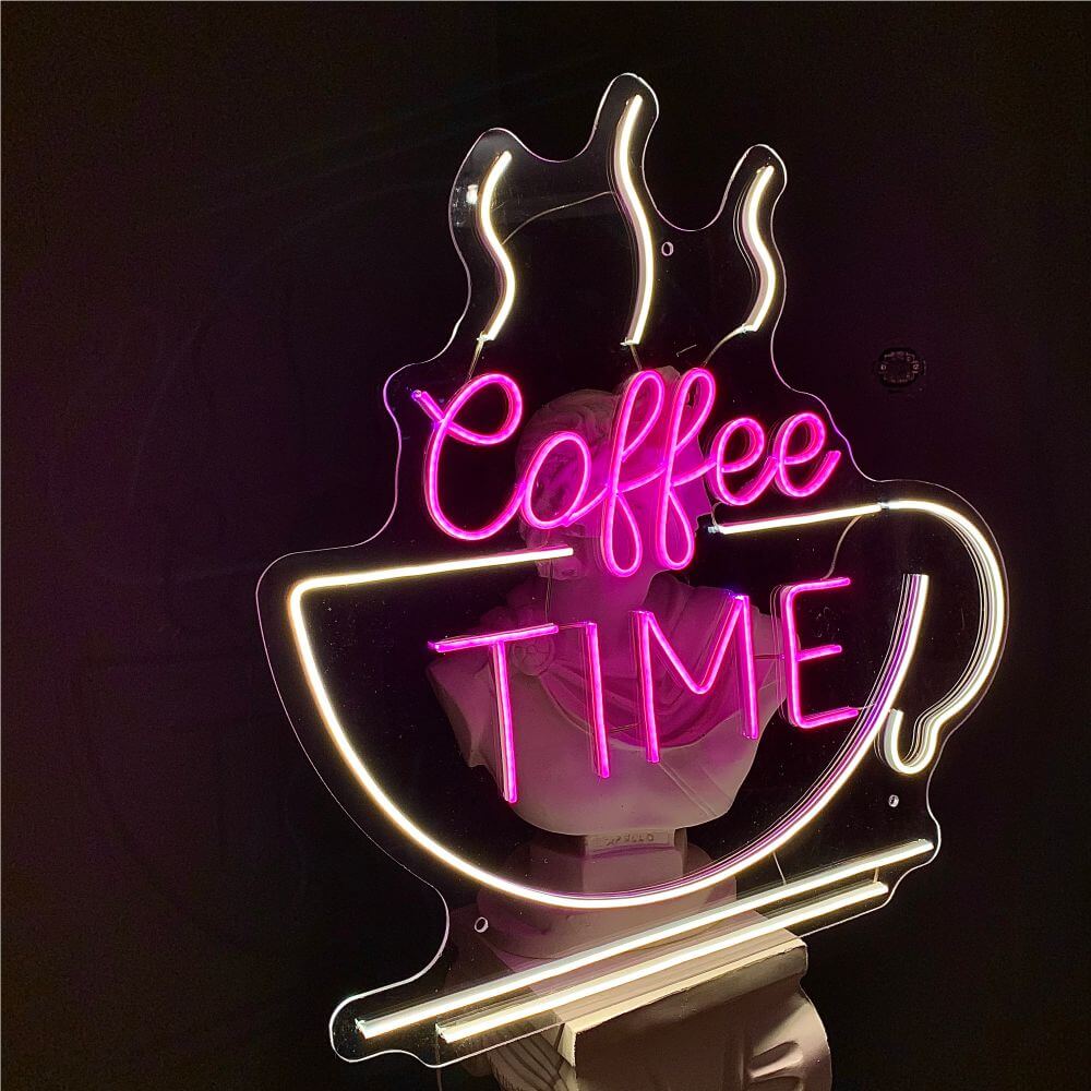Coffee Time Neon Sign - Maytrix