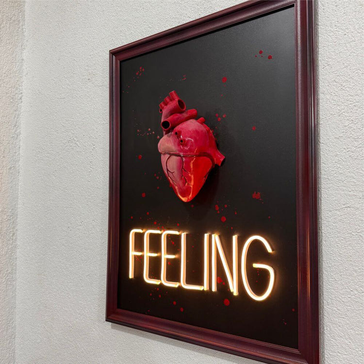 FEELING 3D Figure Neon Art - Maytrix