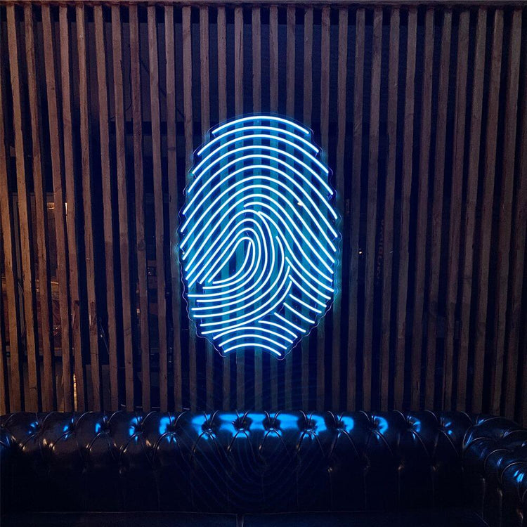 Fingerprint Neon Sign - Maytrix