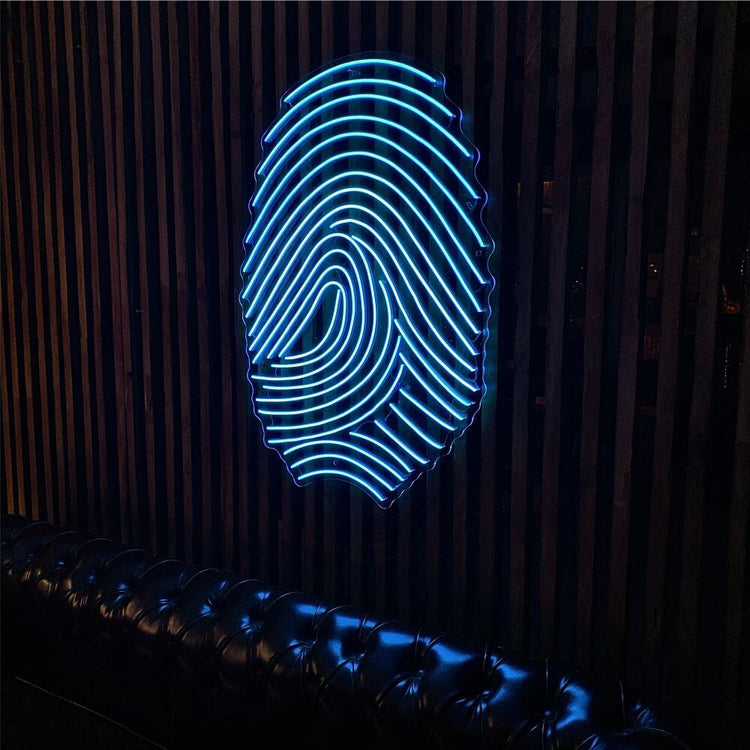 Fingerprint Neon Sign - Maytrix
