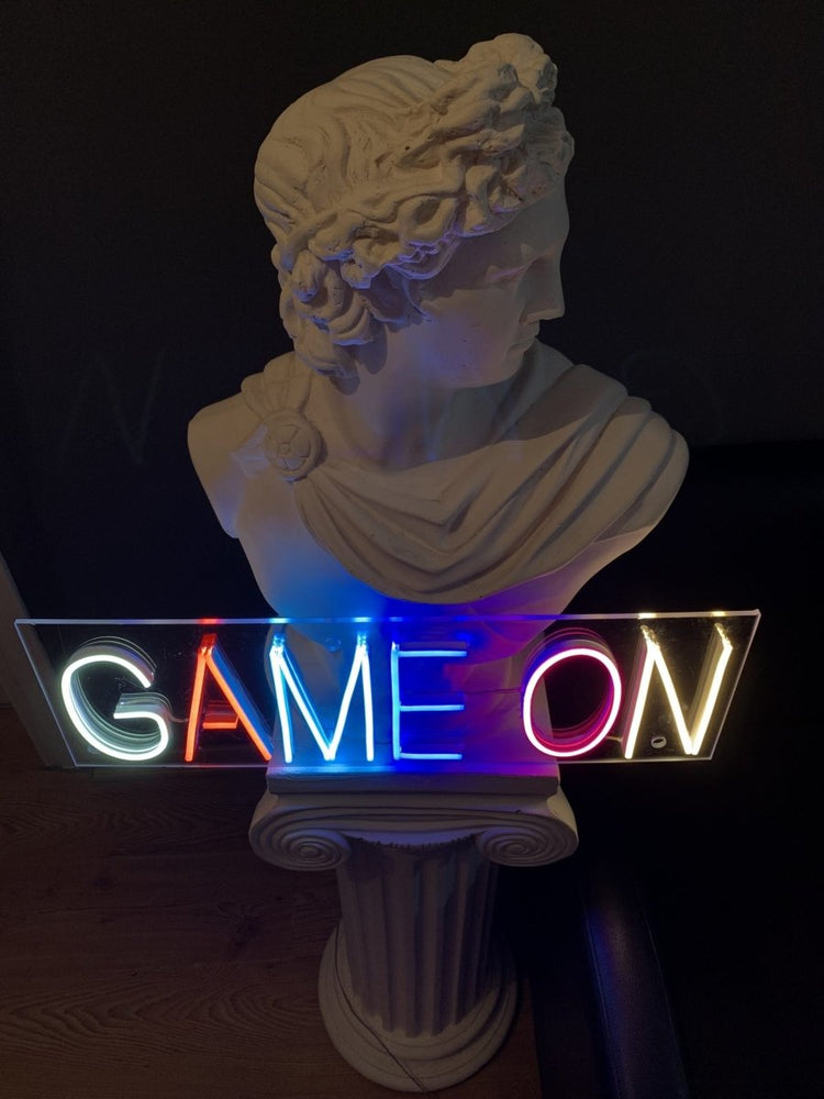 GAME ON Neon Sign - Maytrix