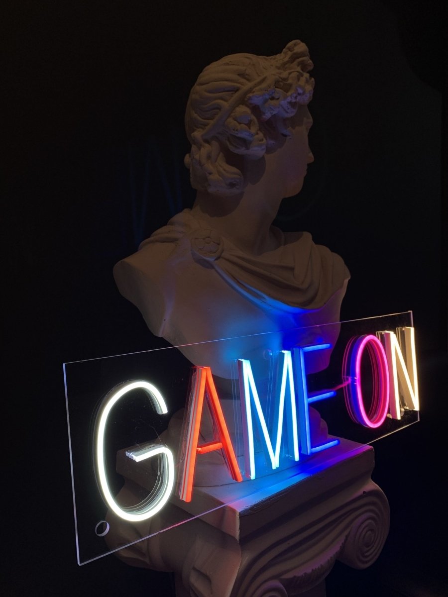 GAME ON Neon Sign - Maytrix