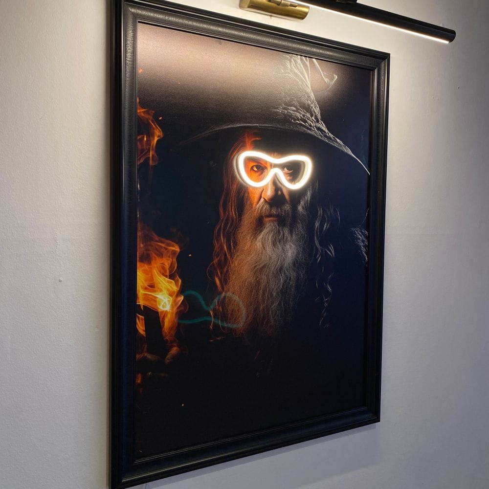 GANDALF Neon Art - Maytrix