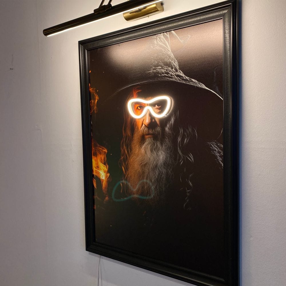 GANDALF Neon Art - Maytrix