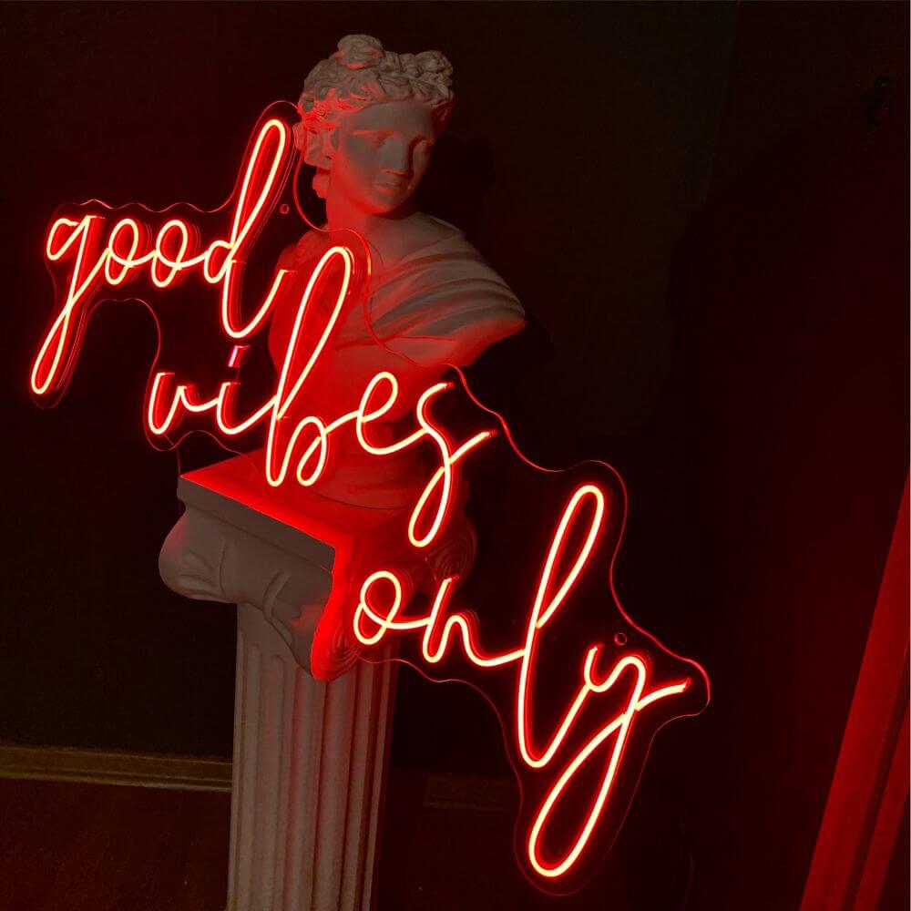 Good Vibes Only Neon Sign - Maytrix