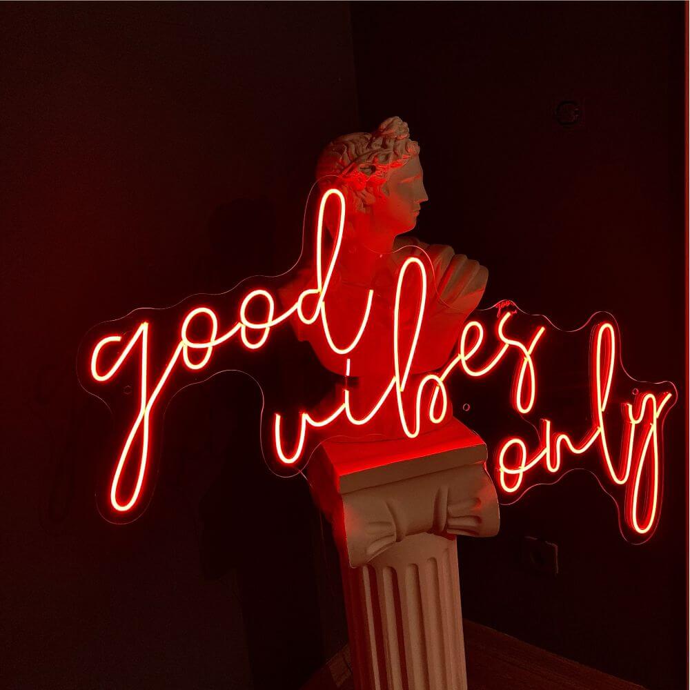 Good Vibes Only Neon Sign - Maytrix
