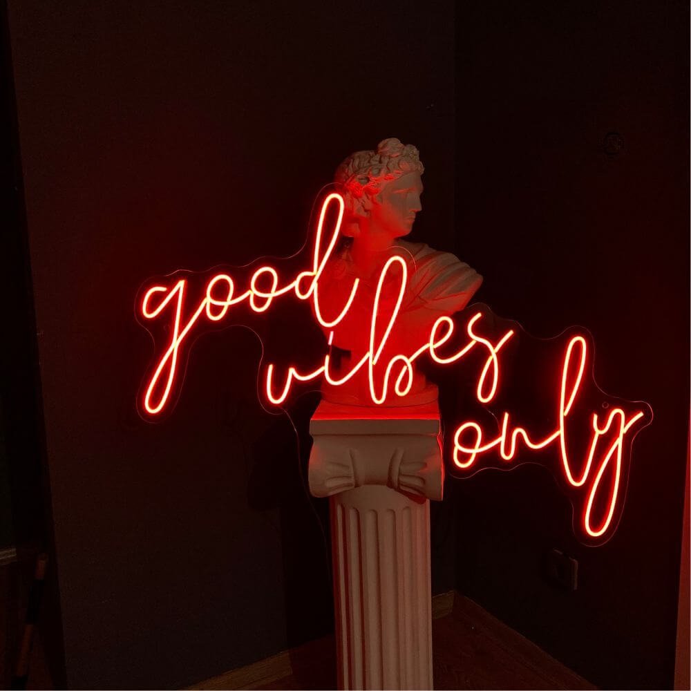 Good Vibes Only Neon Sign - Maytrix