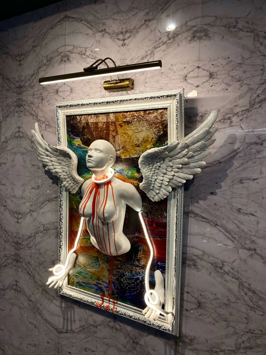 Neptün CAPTIVE ANGEL Painting Art - Maytrix