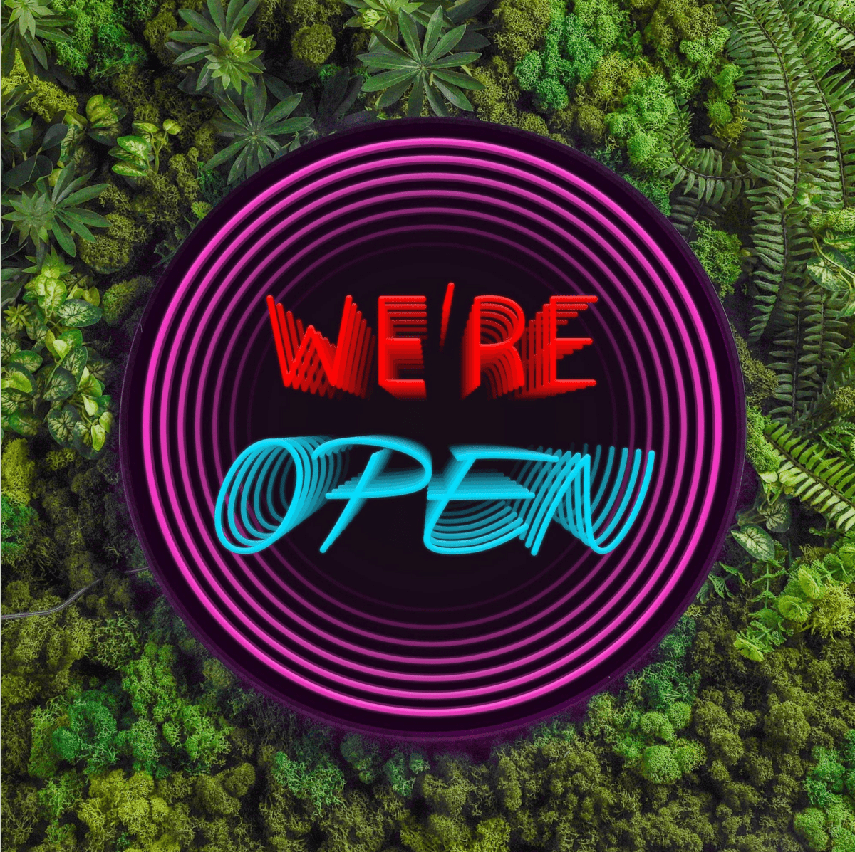 Open Sign Infinity Mirror - Maytrix