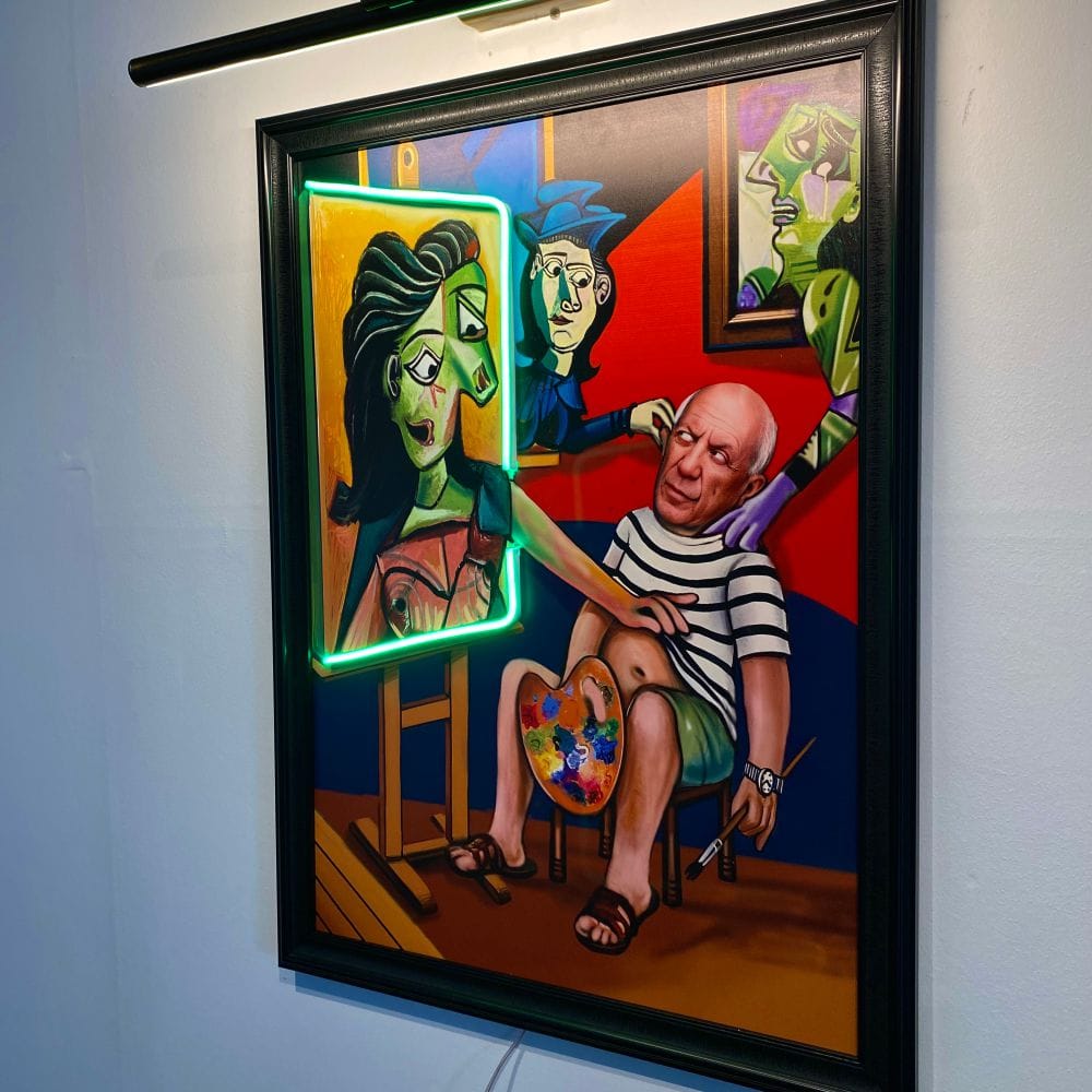 PICASSO Neon Art - Maytrix