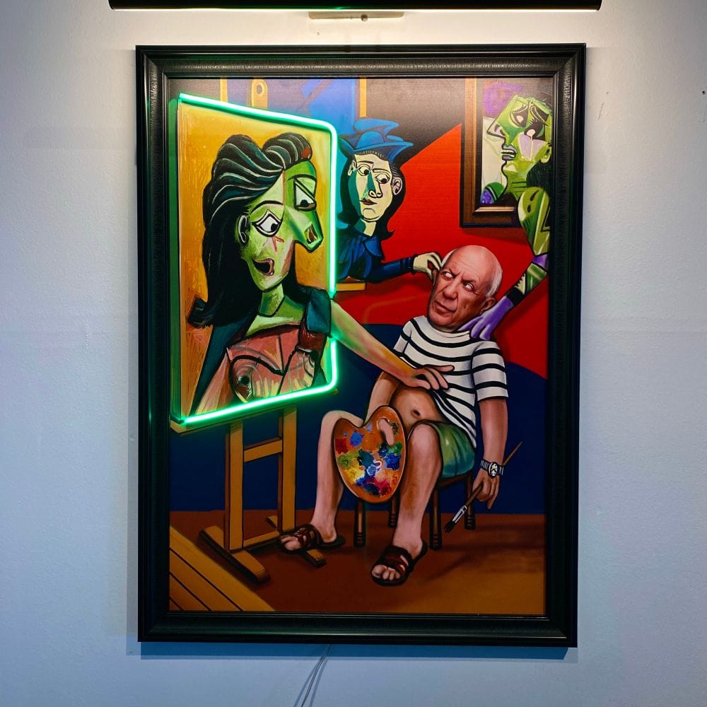 PICASSO Neon Art - Maytrix