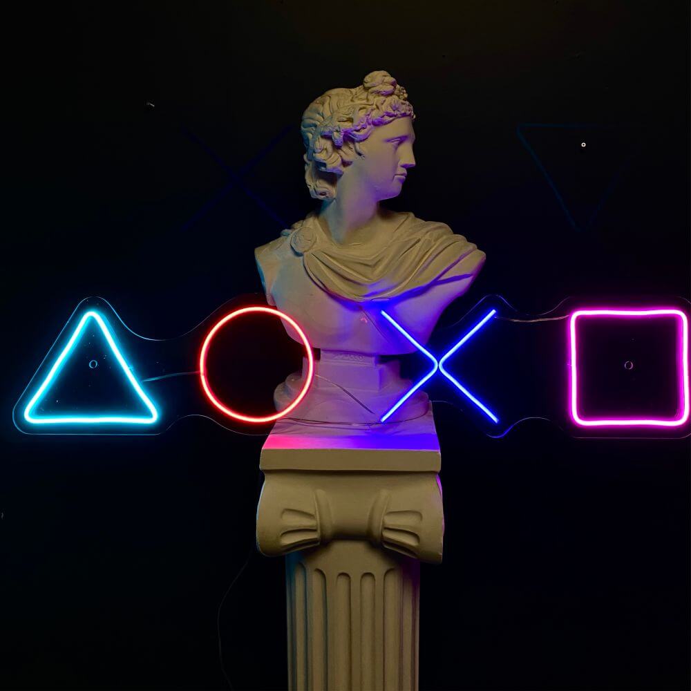 Playstation Neon Sign - Maytrix