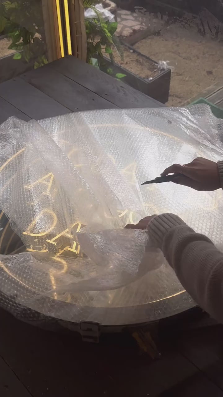 "Today Is A Good Day" Infinity Mirror