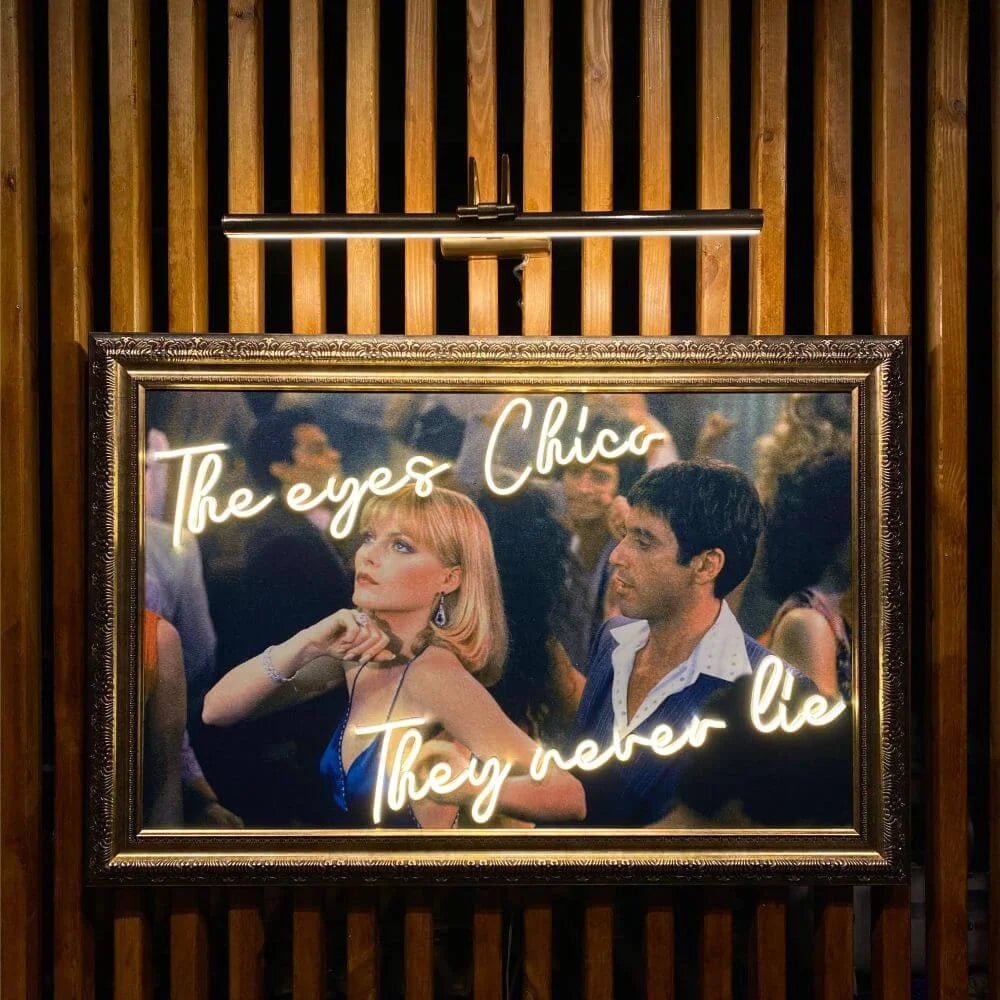 Scarface Neon Movie Art - Maytrix