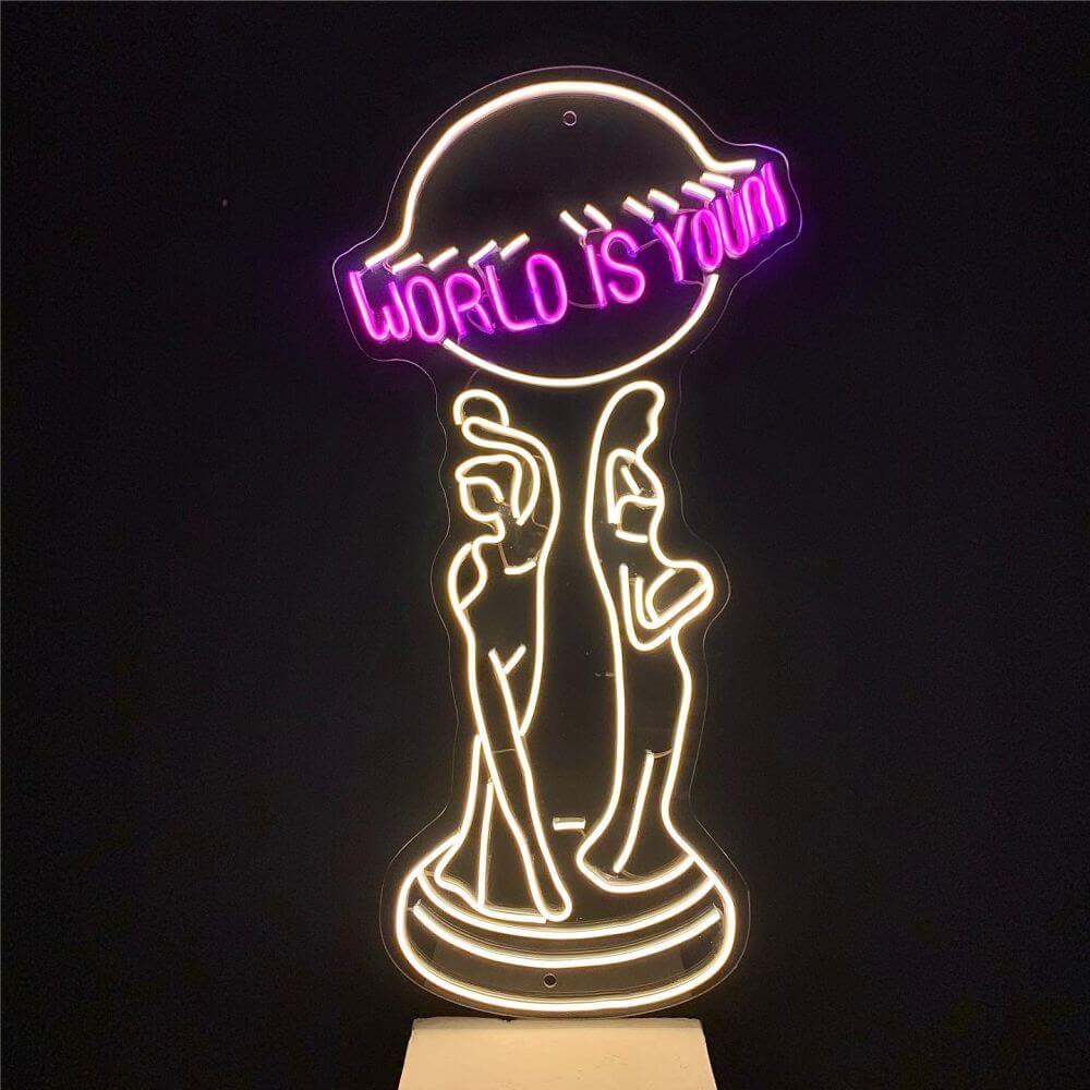 Scarface The World Is Yours Neon Sign - Maytrix