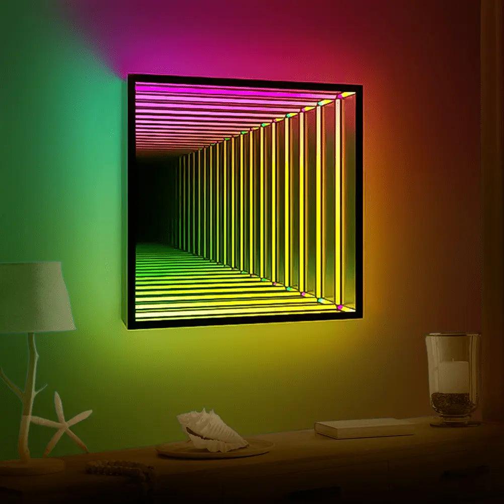 Square Infinity Mirror - Maytrix