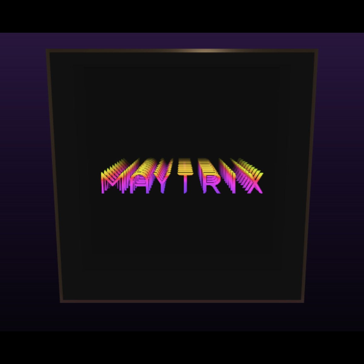 Your Logo, In Infinity — saved Maytrix design