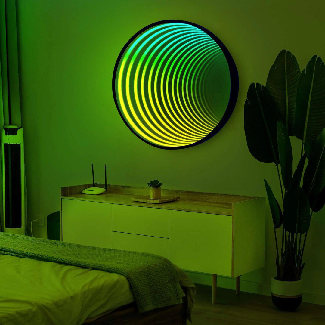 Circle Infinity Mirror