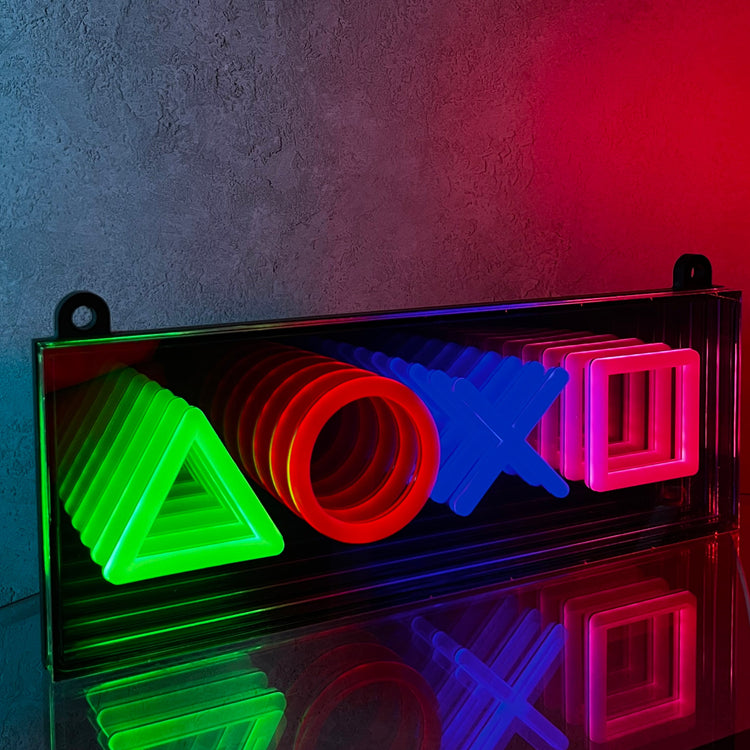 Playstation Icons Infinity Mirror