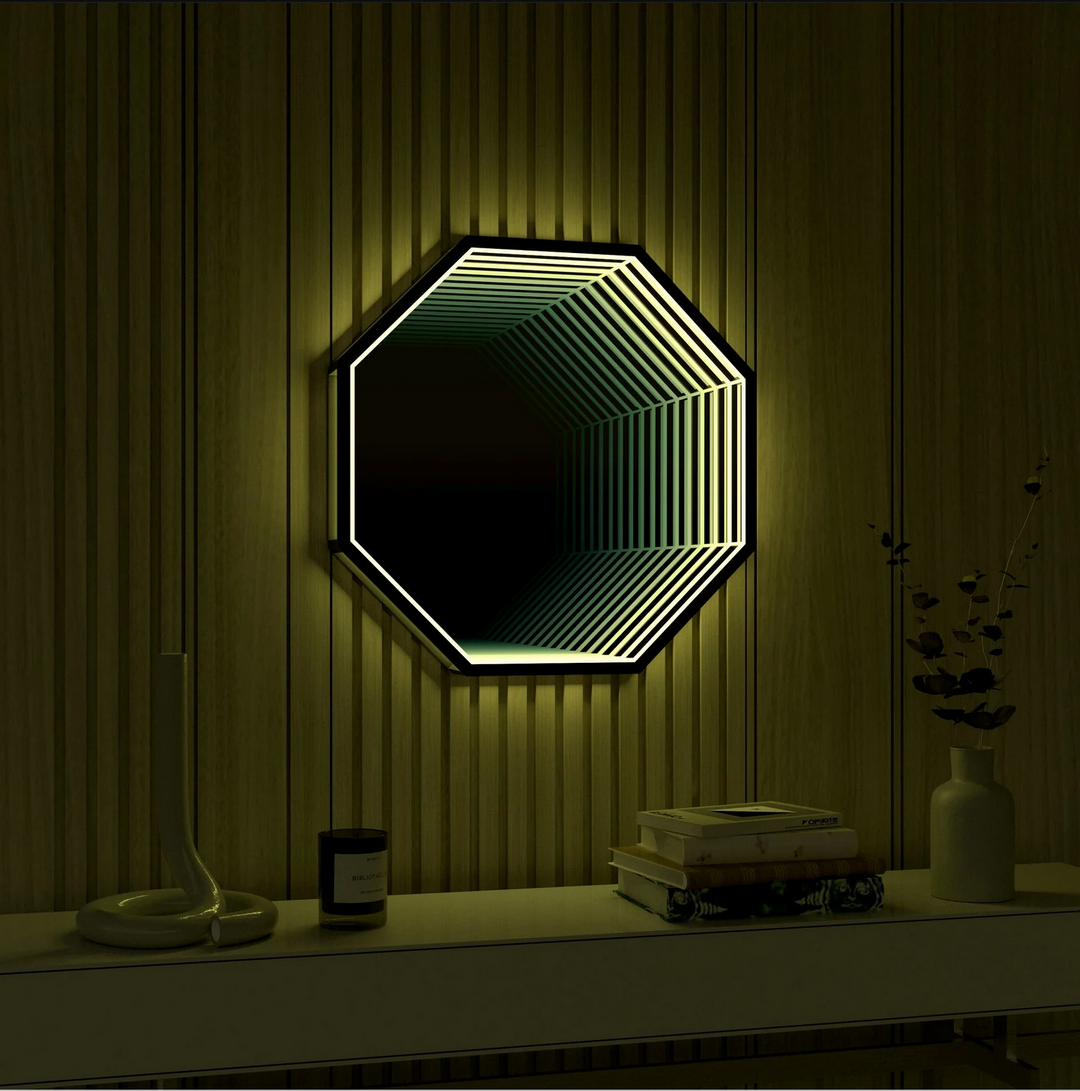 Octagon Infinity Mirror