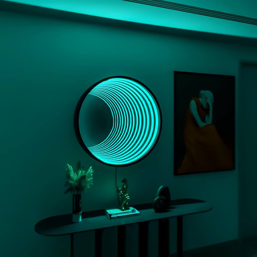 Circle Infinity Mirror - Maytrix