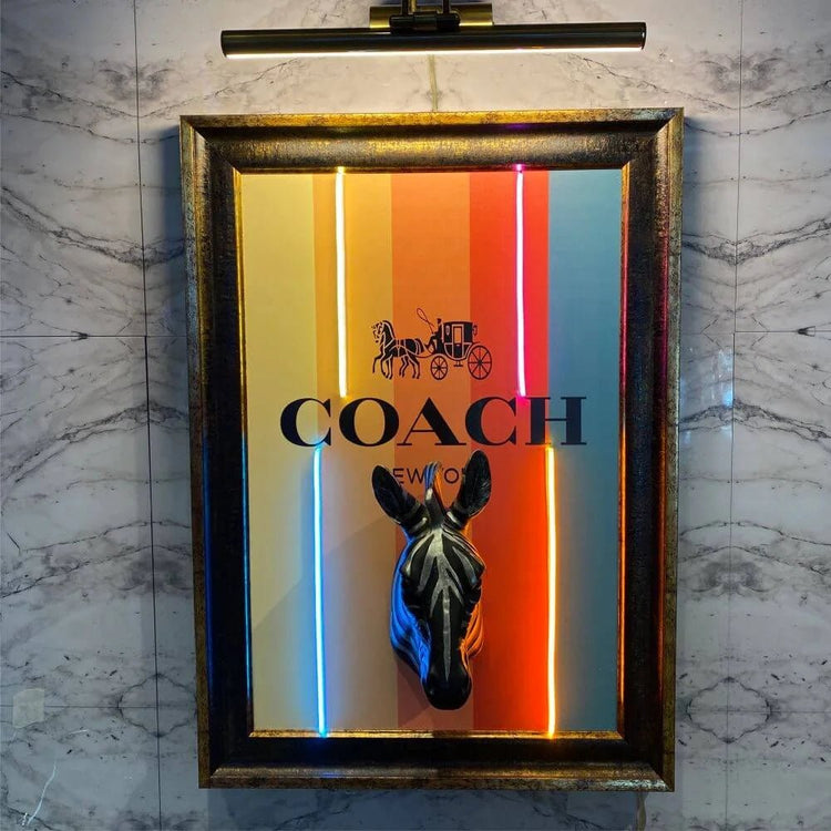 COACH 3D Neptün Neon Jungle Painting - Maytrix