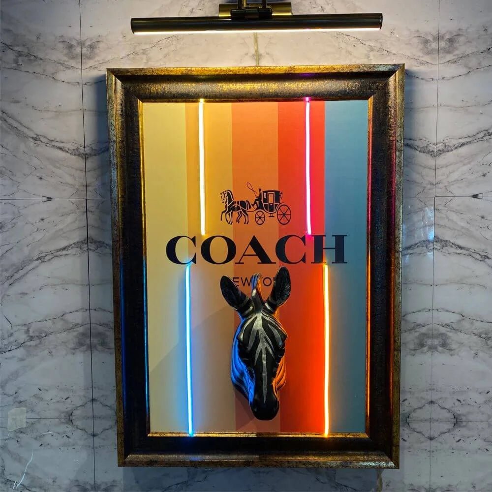 COACH 3D Neptün Neon Jungle Painting - Maytrix