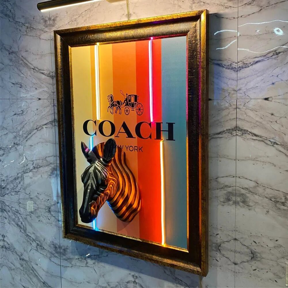COACH 3D Neptün Neon Jungle Painting - Maytrix