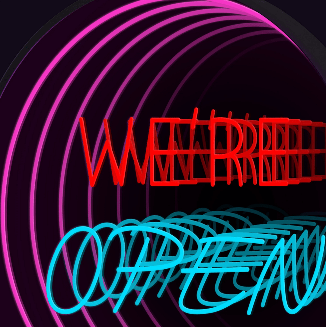 Open Sign Infinity Mirror - Maytrix