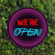 Open Sign Infinity Mirror - Maytrix