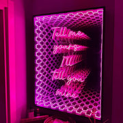 Tell Me Yours I’ll Tell You Mine Infinity Mirror - Maytrix