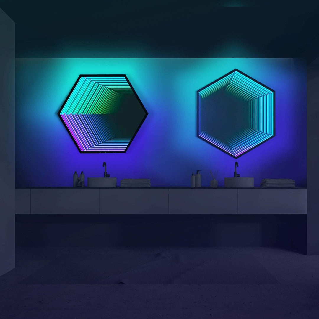 Hexagon Infinity Mirror - Maytrix